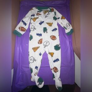 Kids Sports-Themed One Piece Pajama